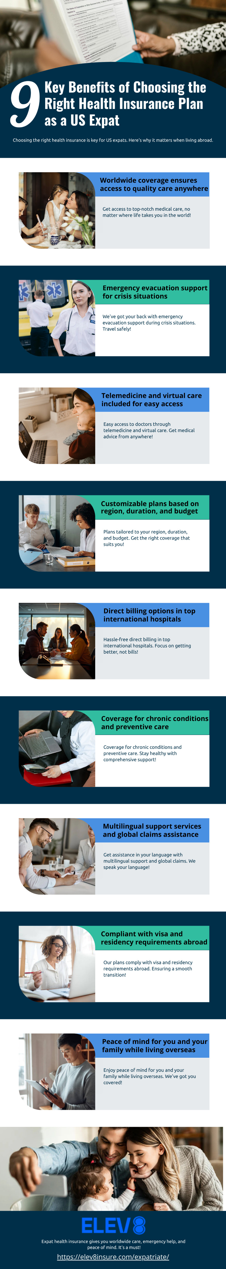 9 Key Benefits of Choosing the Right Health Insurance Plan as a US Expat
