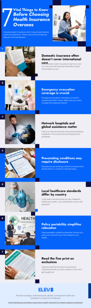 7 Vital Things to Know Before Choosing Health Insurance Overseas